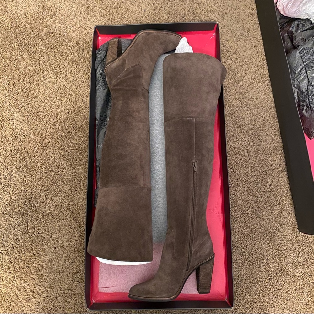 Vince Camuto OTK Suede Boots sz 7